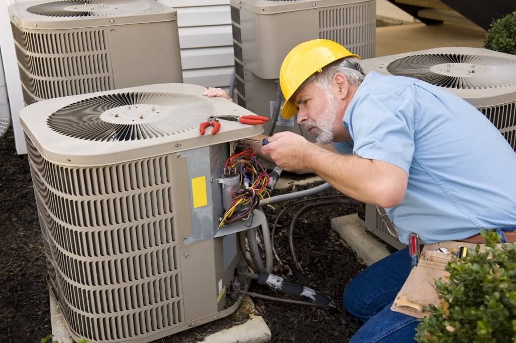 repair man air conditioning